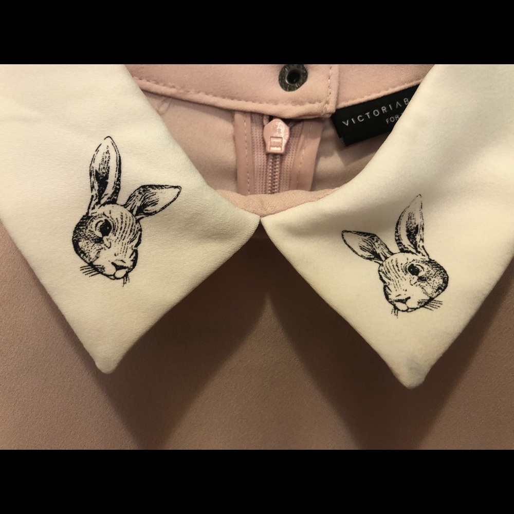 Victoria Beckham bunny dress (pink)